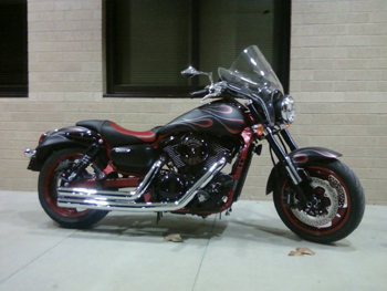 007 Kawasaki Vulcan Mean Streak SE. Owner Sean Powell,District 26